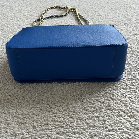 Tory Burch royal blue gold chain crossbody - Picture 4 of 6
